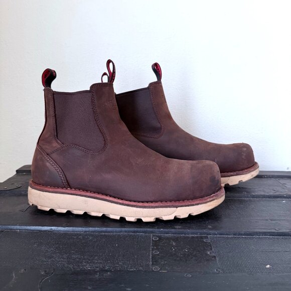 Red Wing Traction Tred Lite Chelsea Boots Men’s 11 Safety Toe Work Boots - Picture 3 of 16